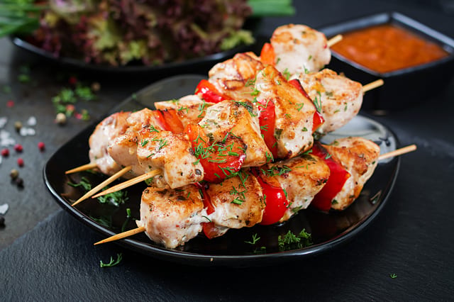 Grilled Chicken Shish (Thigh).
