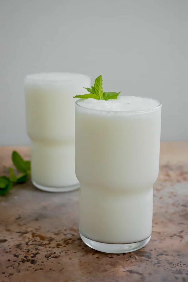 Ayran (Yogurt Drink).
