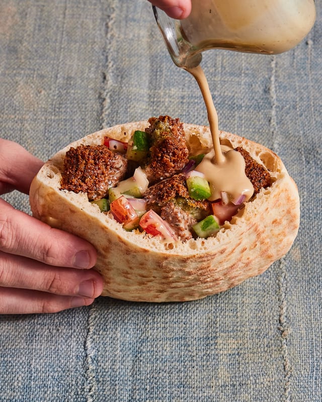 Falafel Sandwich.