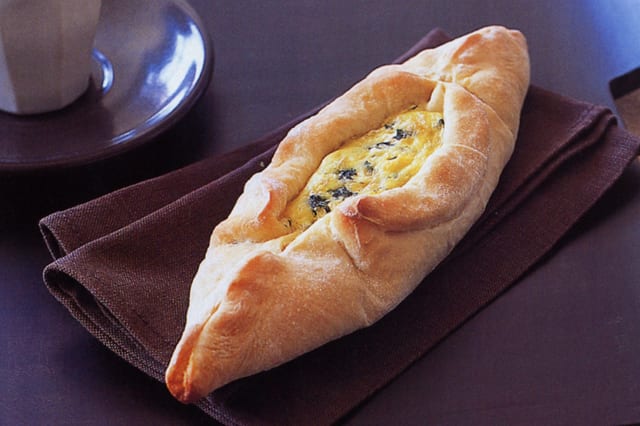 Spinach Pide.