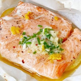 Fish Fillet Baked in Paper