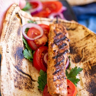 Chicken Adana Kebab Sandwich