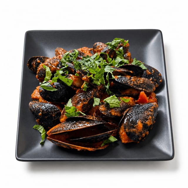 Mussels Fra Diavolo.
