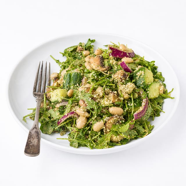 House Salad with Protein.
