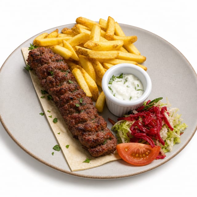 Kids Adana Kebab.