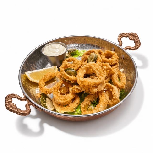 Fried Calamari Rings.