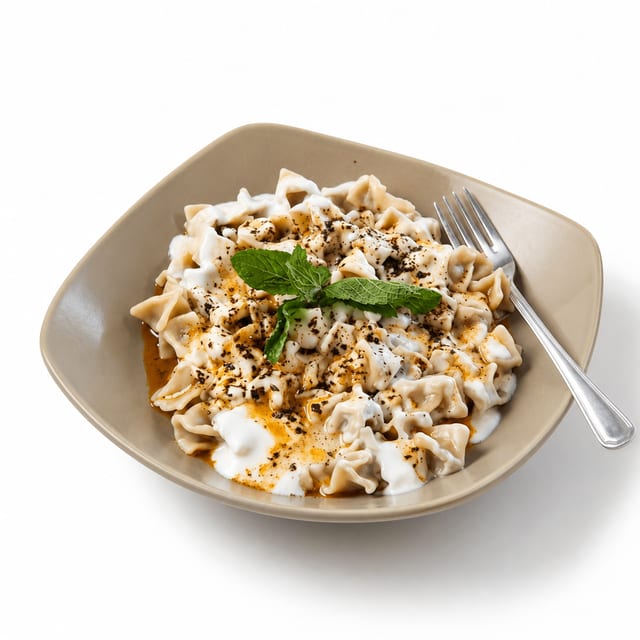 Manti (Turkish Ravioli).