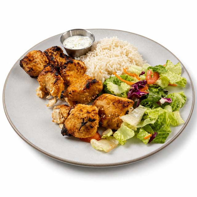 Chicken Shish Kebab.