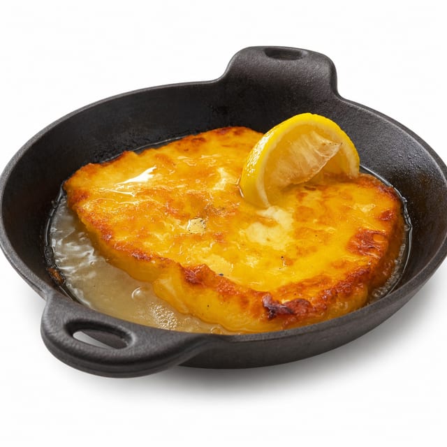 Saganaki Flaming Cheese.