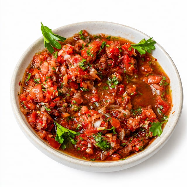Spicy Turkish Salad (Salsa).