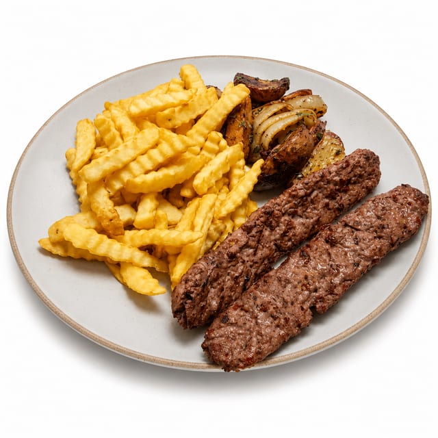 Kids Kofte Kebab.