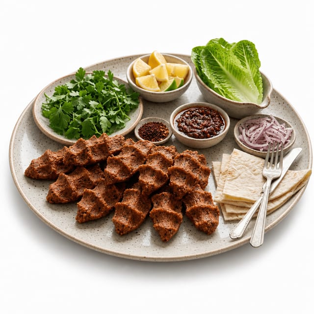 Turkish Spicy Vegan Ball (Cigkofte).