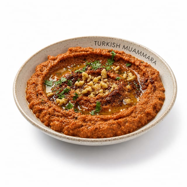 Muammara (Roasted Red Pepper Dip).